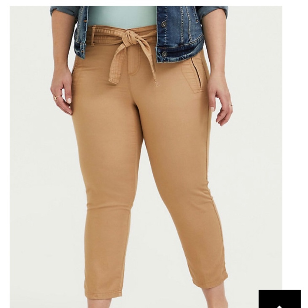 Torrid tan utility pant  size 16